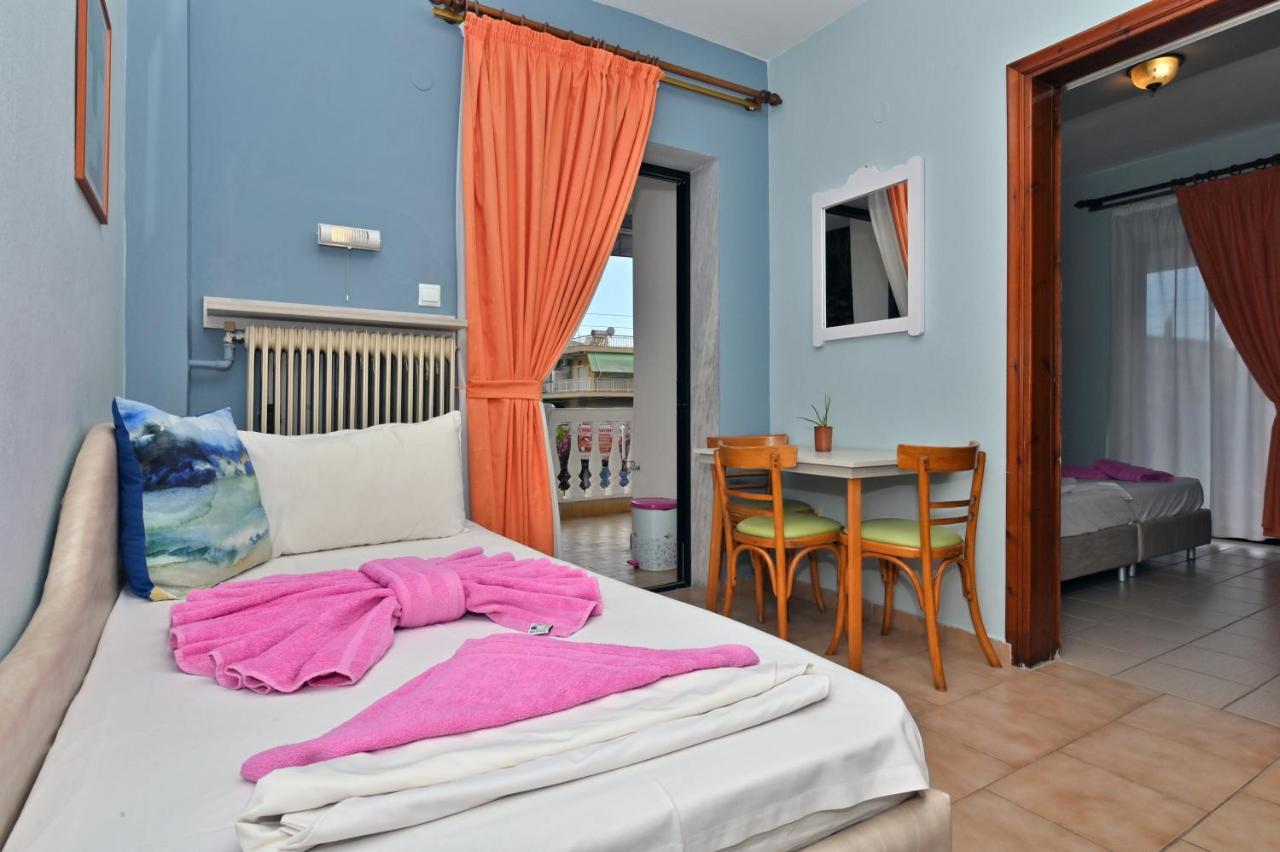 Dionisos Palms Apartments Паралия Дионисиу Екстериор снимка