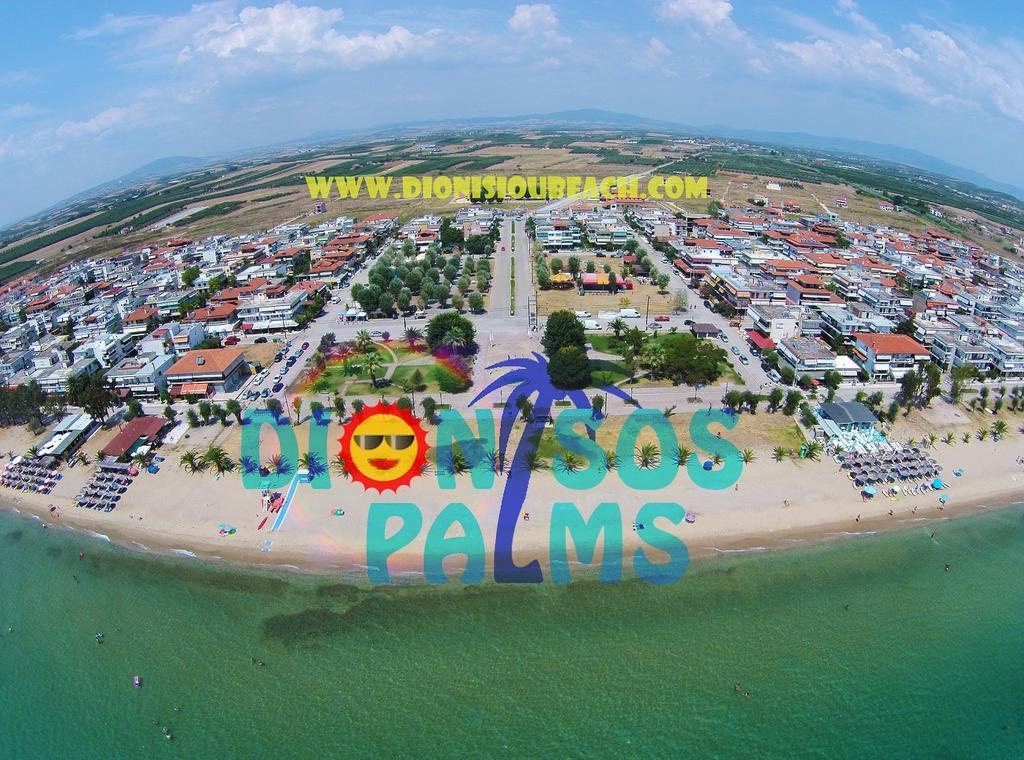 Dionisos Palms Apartments Паралия Дионисиу Екстериор снимка